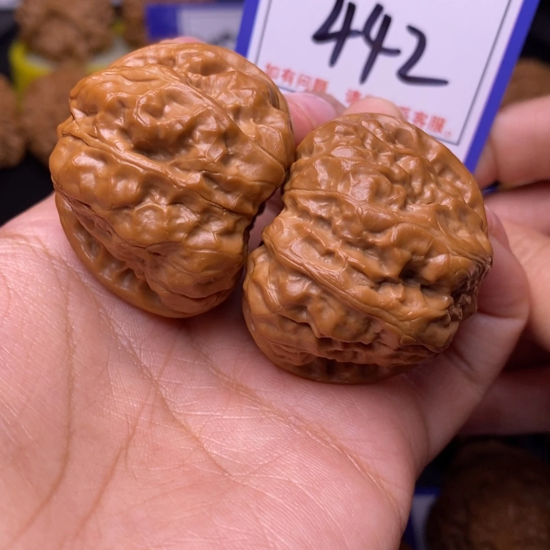 文玩核桃把件41蛤蟆头442