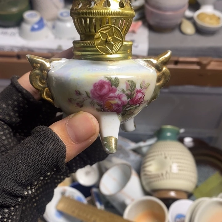 照***美瓷片茶具茶具，哈鲁茶具