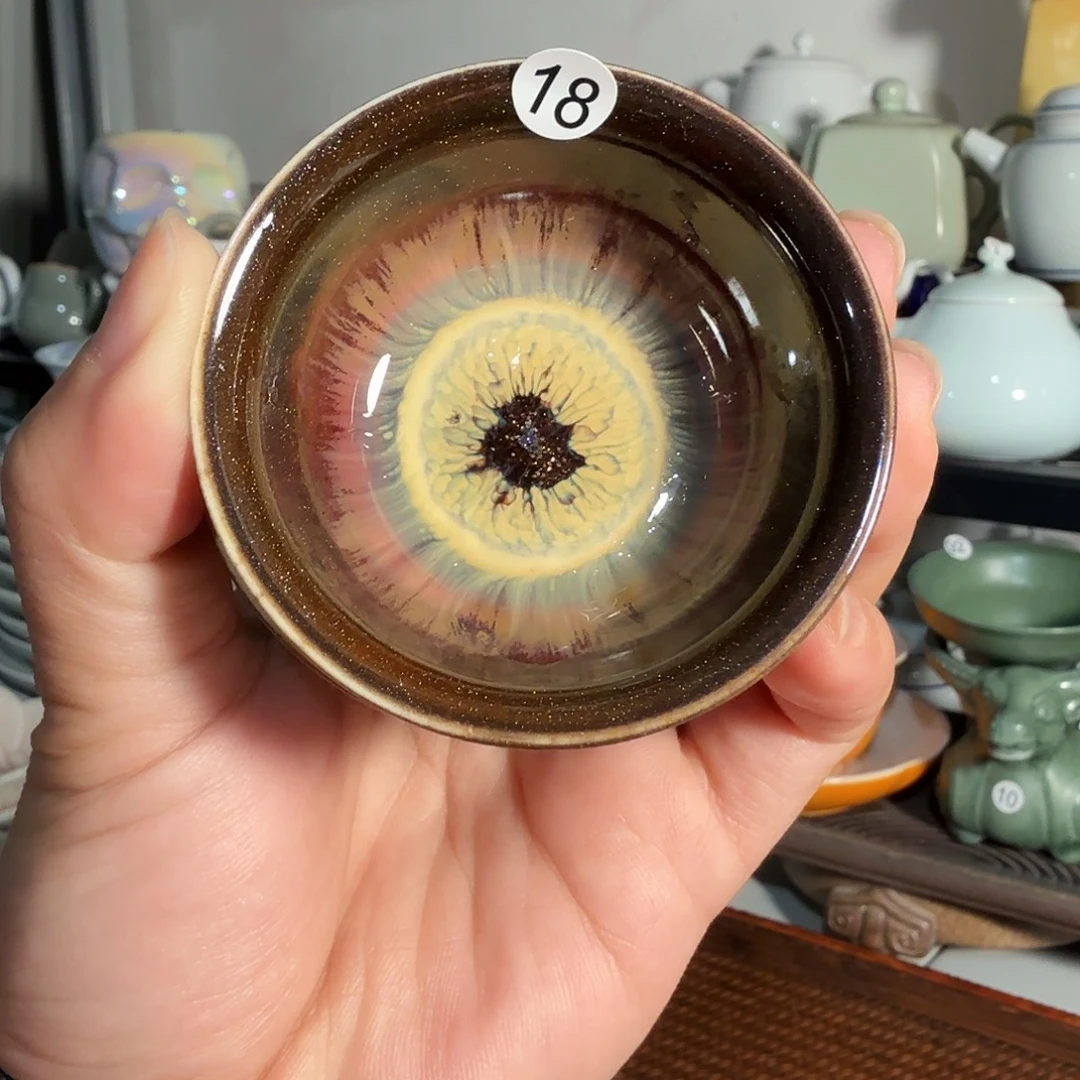 微瑕福利来50毫升窑变星空三杯18