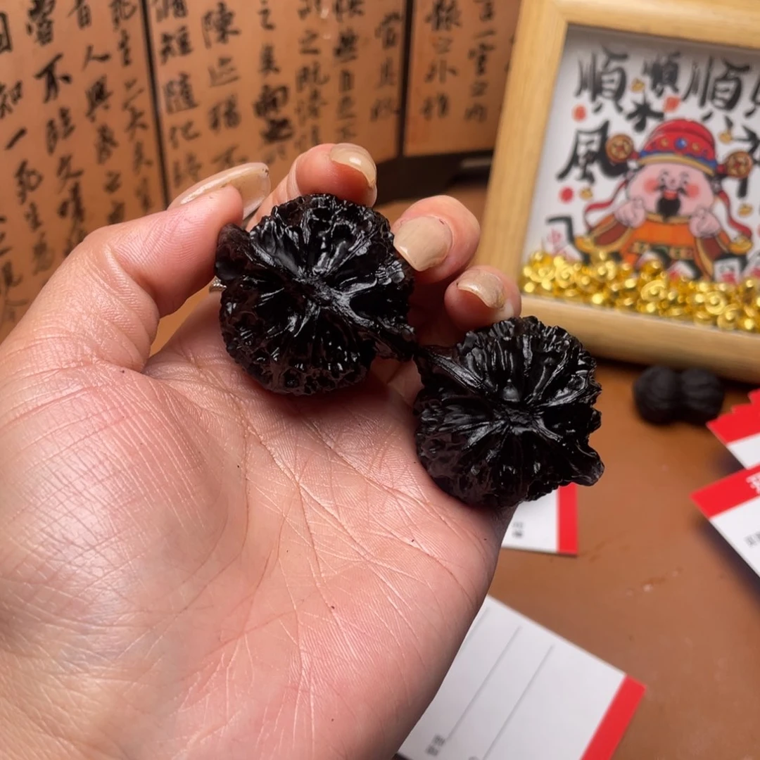 核桃想***字地闷文玩核桃宫灯24