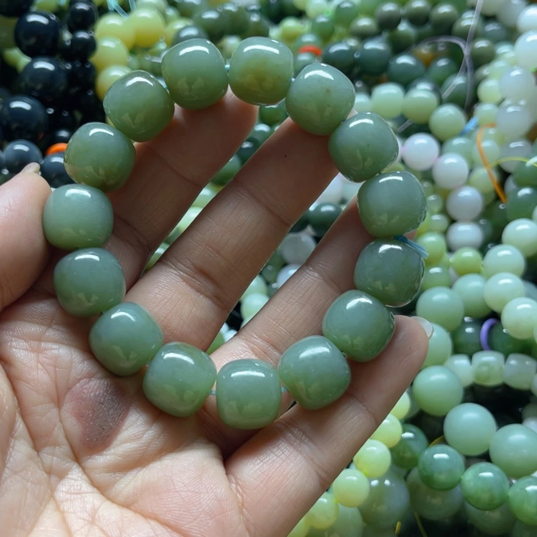 和田玉手链未镶嵌