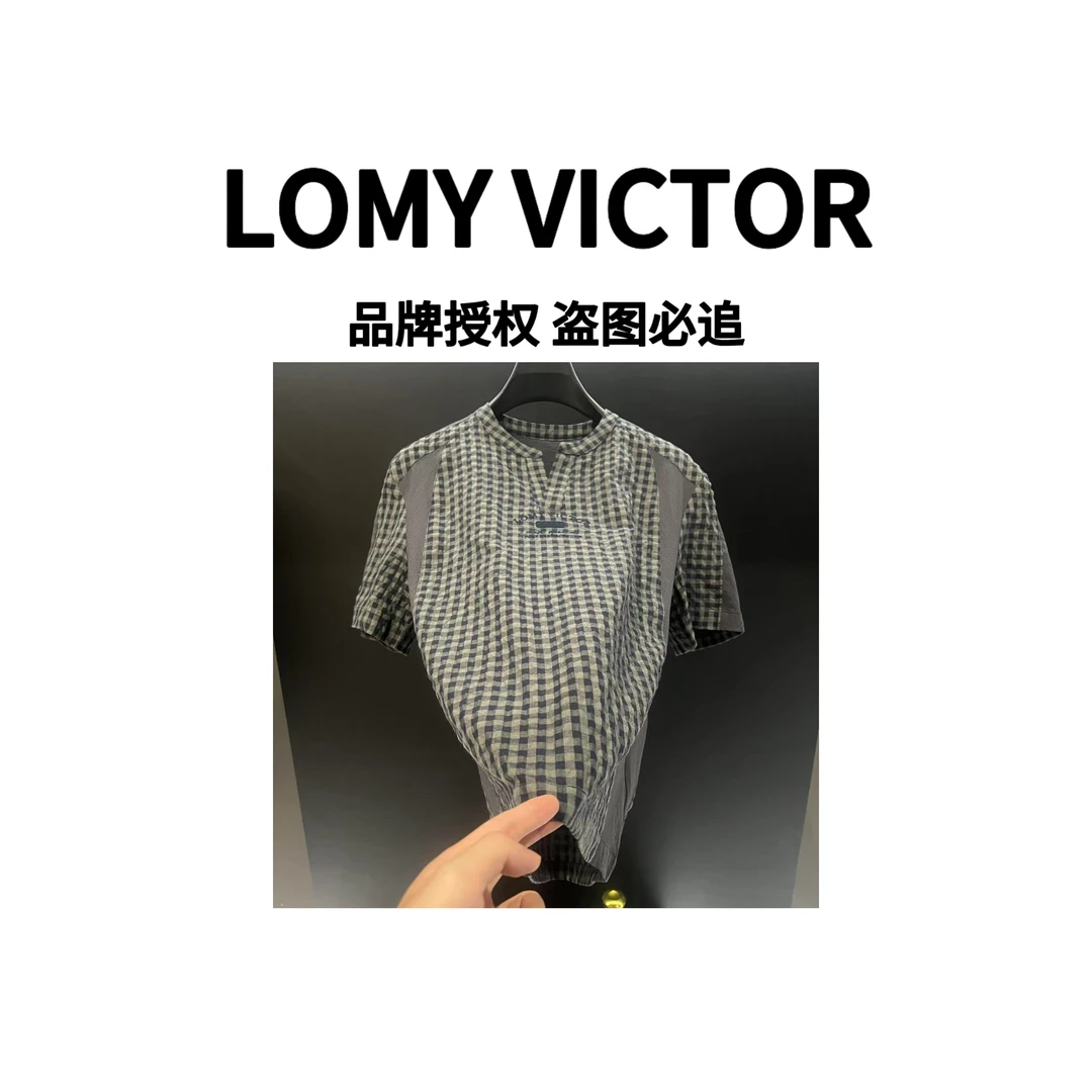 LOMY VICTOR欧洲站顶奢夏季上新潮奢时尚短袖NZN1887