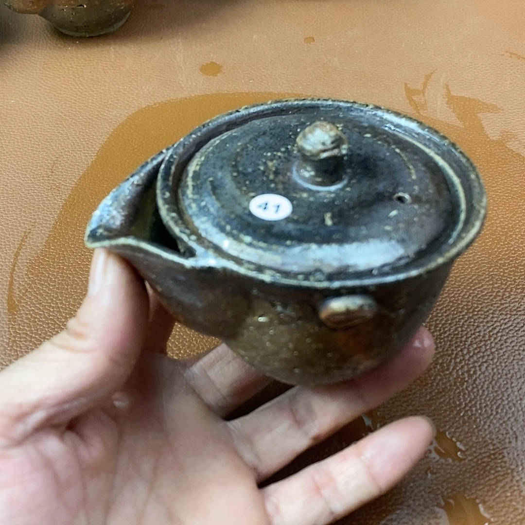 简***易手工粗陶、柴烧茶器