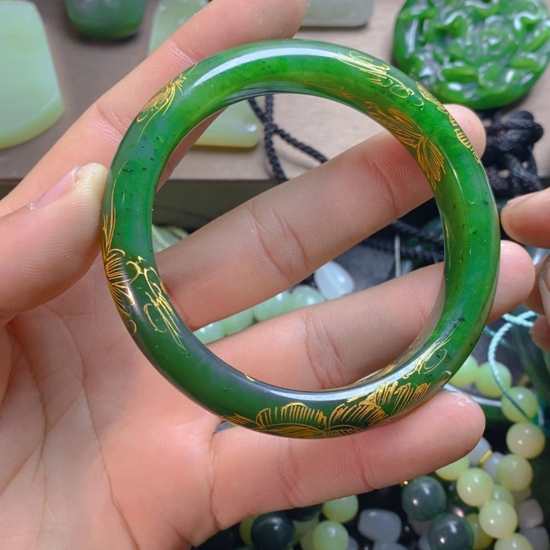 未镶嵌手链和田玉（糖玉）