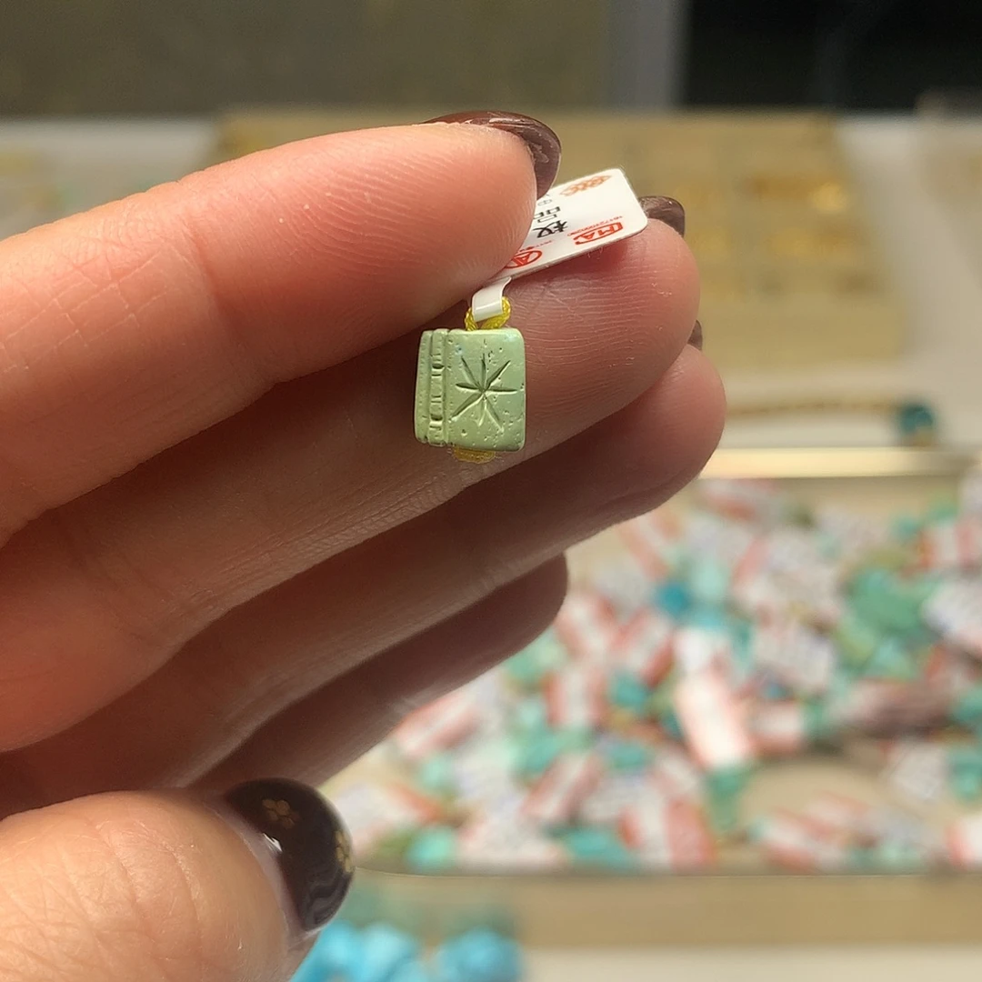 绿松石未镶嵌配饰