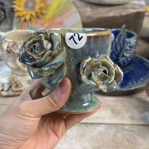 碗熠樹日式手捏餐具茶具