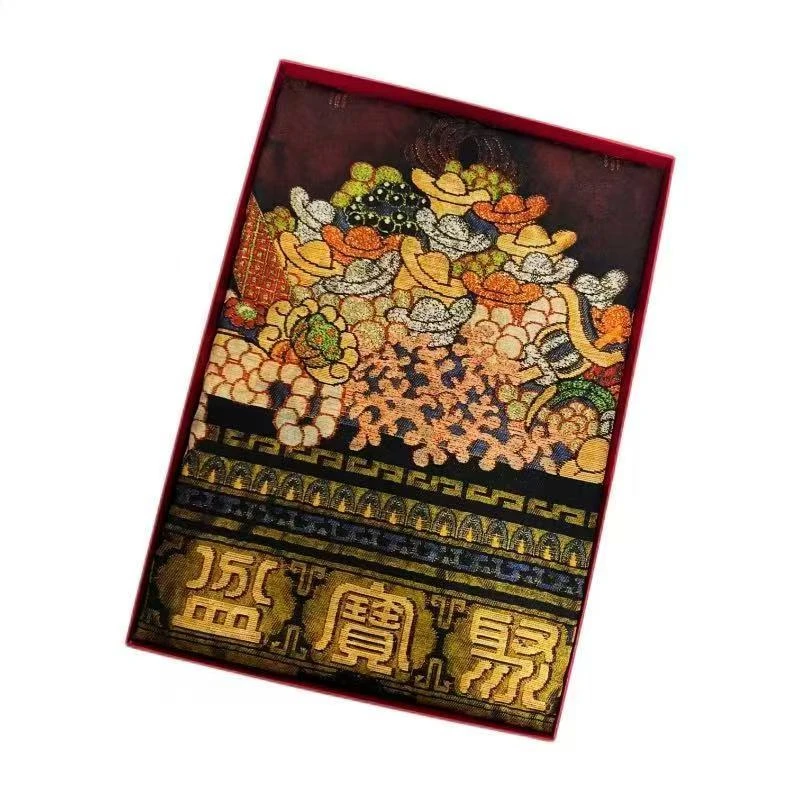 聚宝盆 香云纱 180*70长巾