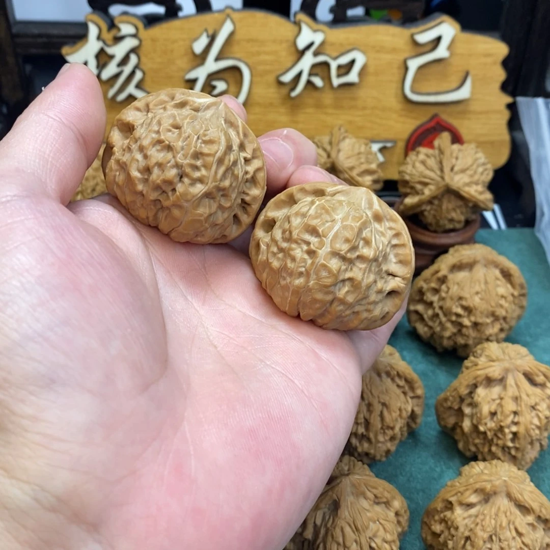 文玩核桃吊坠南瓜墩40