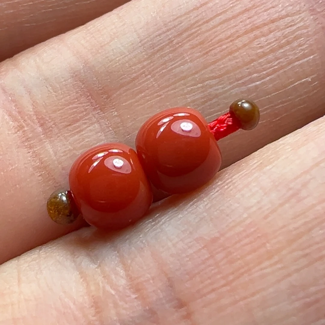 南红玛瑙未镶嵌珠子