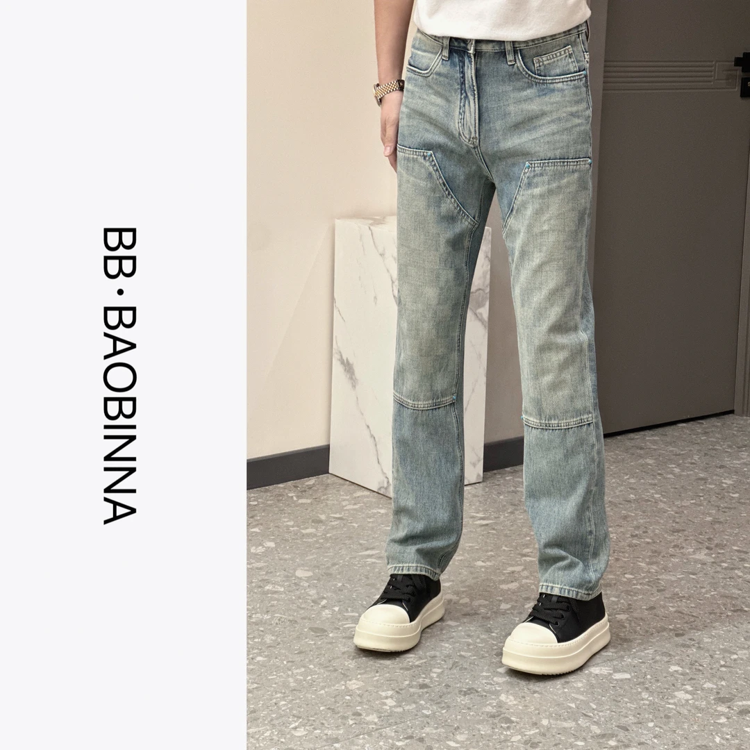 小野· 男装 | 立体剪裁" 时尚舒适牛仔裤507