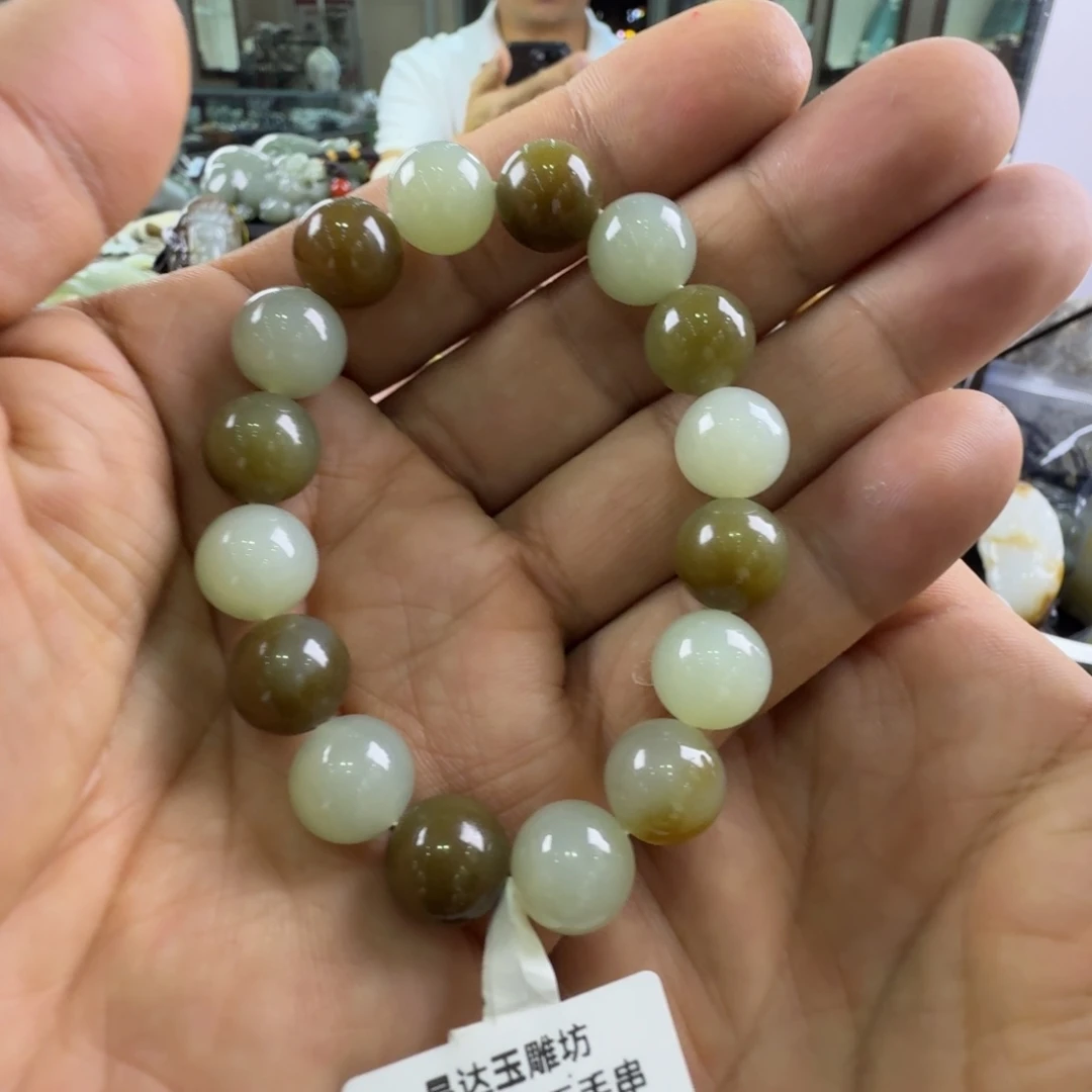 未镶嵌手串和田玉