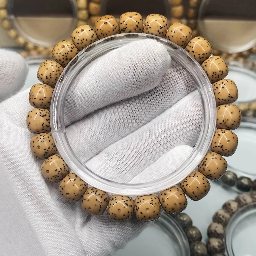 【闪购商品】手串星月菩提9×10一物一图原生态同枝大眼睛福利