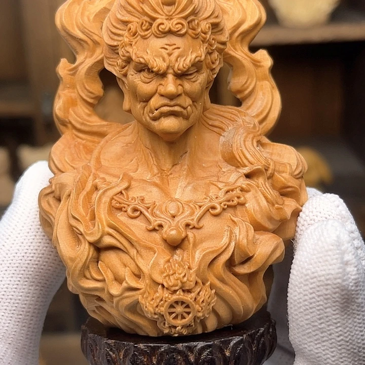 不动明王十公分连带底座一套