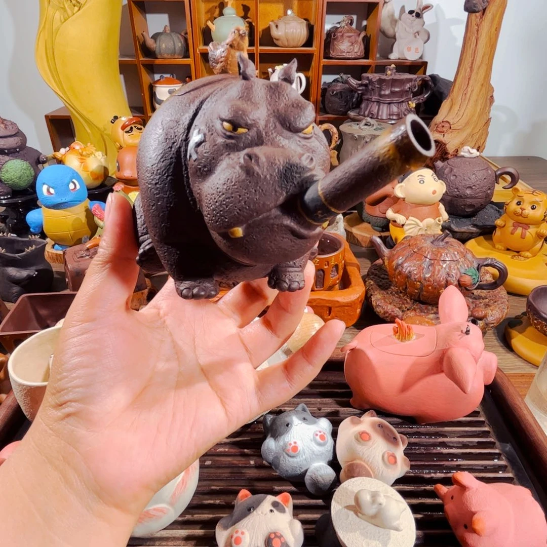 茶壶紫砂爱****钟纯手工制作方法就是