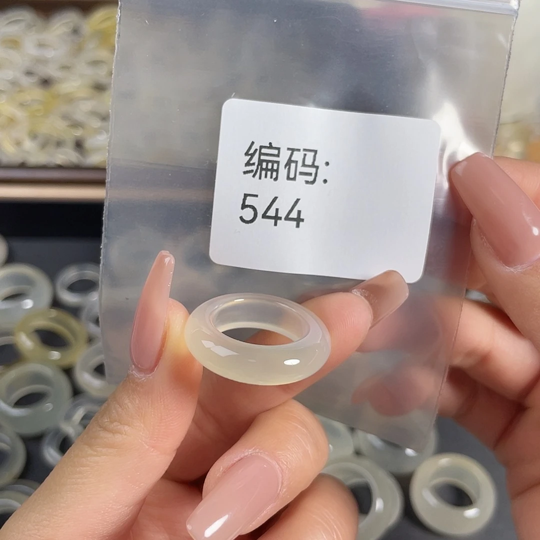 玛瑙/玉髓未镶嵌戒指544港12