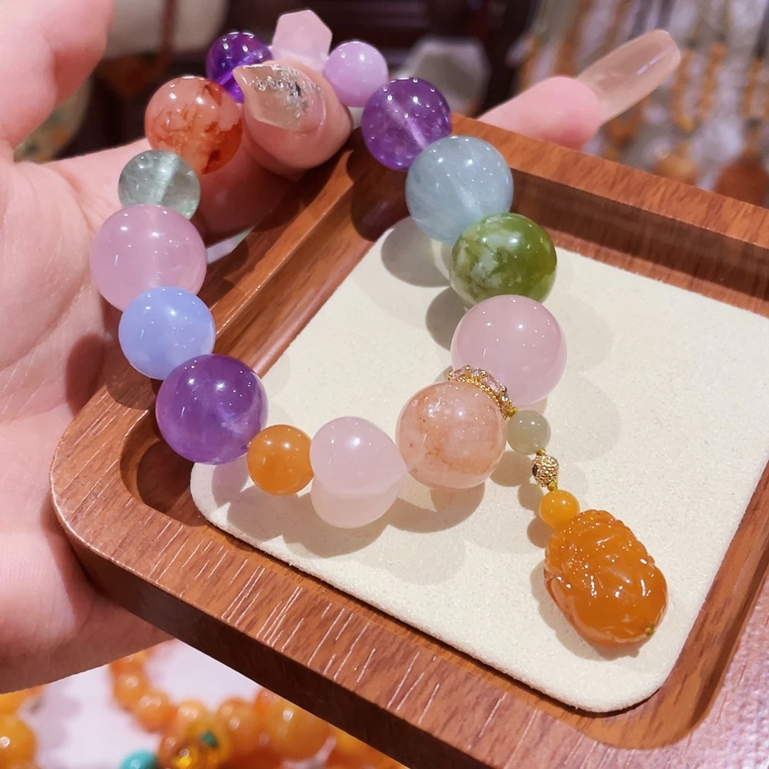 蜜蜡未镶嵌手链手串