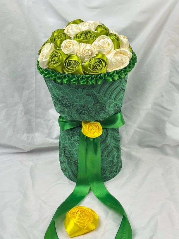 藏式手工玫瑰花束