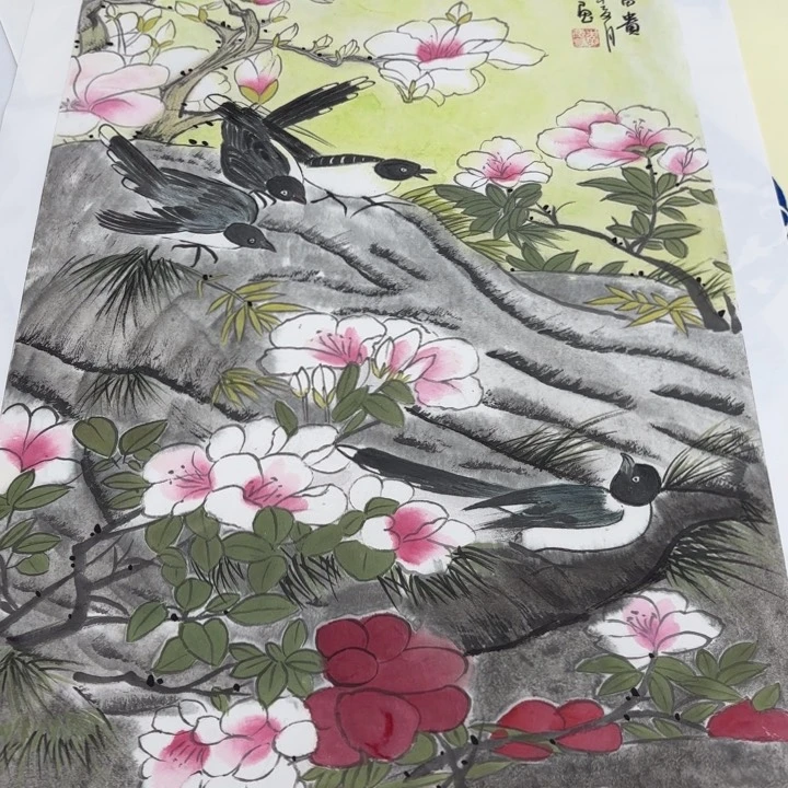 字画的制作方法和技巧第二节