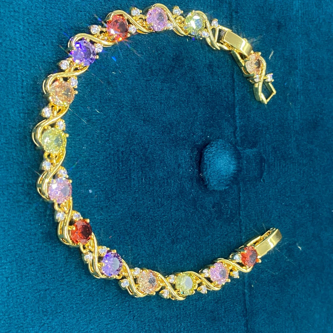 【南非库里南】NFKLN 高端奢华定制 彩色树藤手链 049