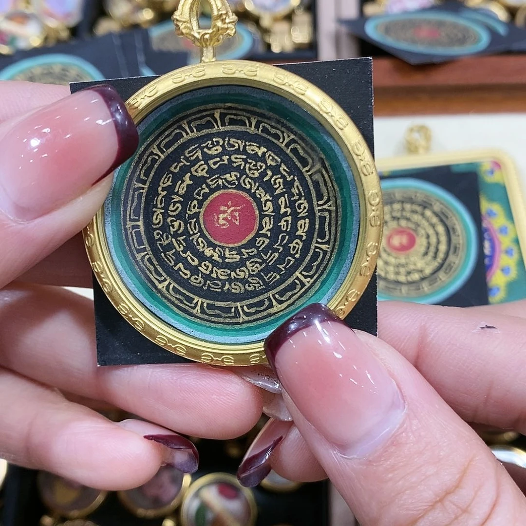 【闪购商品】吊坠单面金不配绳突突突突