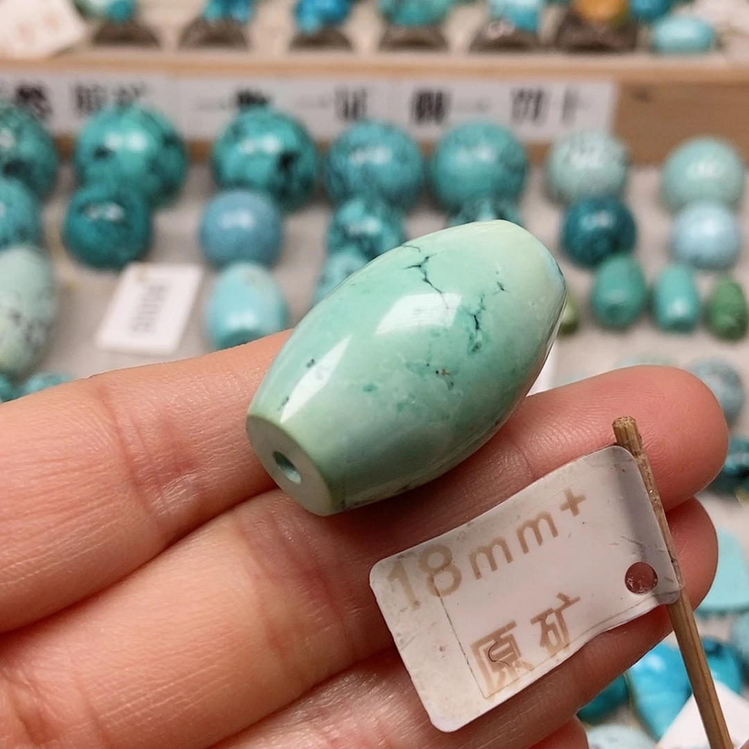 未镶嵌绿松石珠宝半成品