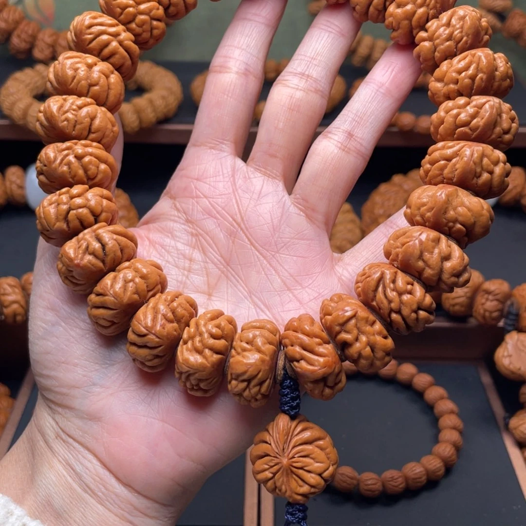 手串桃核22豹子头