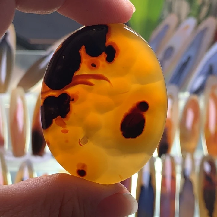 未镶嵌玛瑙/玉髓珠宝半成品63