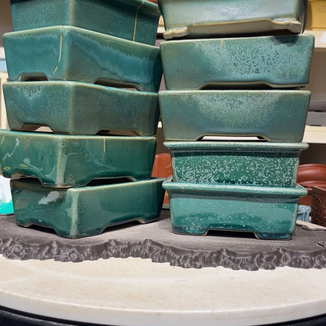 紫砂花盆瑕疵火烈走形气孔5-15-11-10