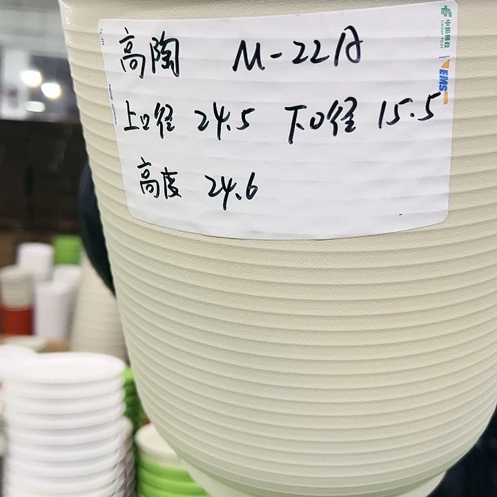 正品高陶口24高24白色5个无托