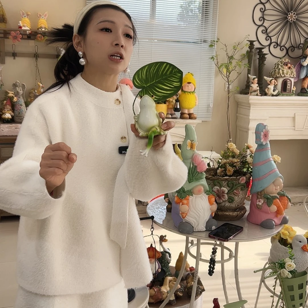 花园摆件红红火火