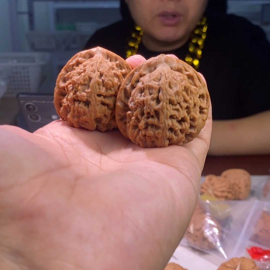 文玩核桃把件南疆石014