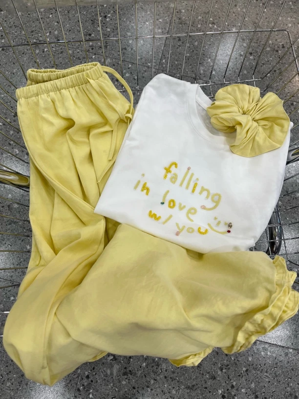 2025重工短袖➕半裙➕发圈3件套