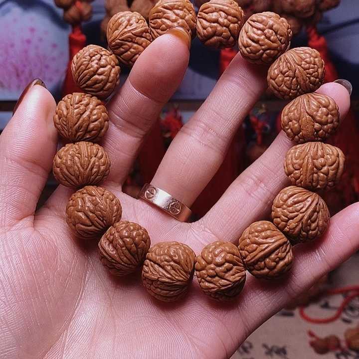 桃核吊坠龙纹桃枭