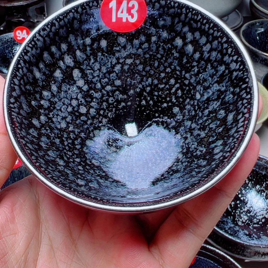 茶盏叶明龙窑柴烧茶盏