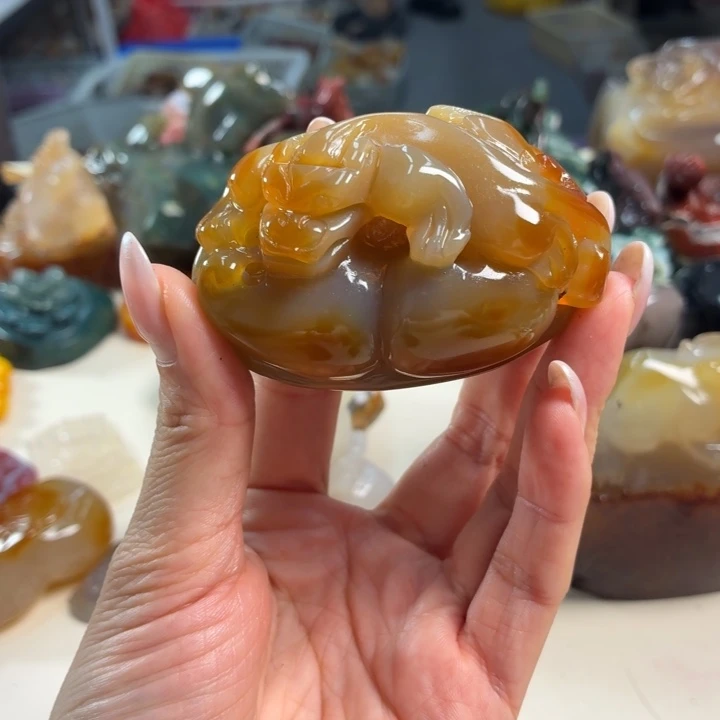 未镶嵌吊坠(不含链)玛瑙/玉髓