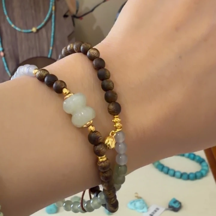 和田玉（糖玉）未镶嵌手链