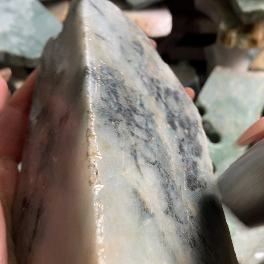 翡翠未镶嵌挂件天然翡翠