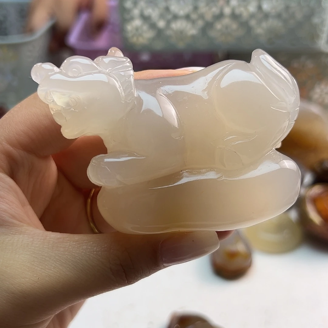 玛瑙/玉髓未镶嵌吊坠(不含链)