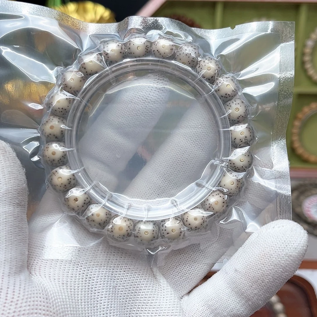 手串星月菩提卡10双留白灰冰星点货