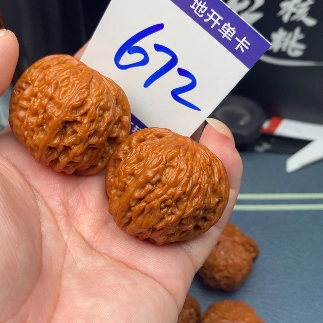 把件文玩核桃磨盘狮子头39