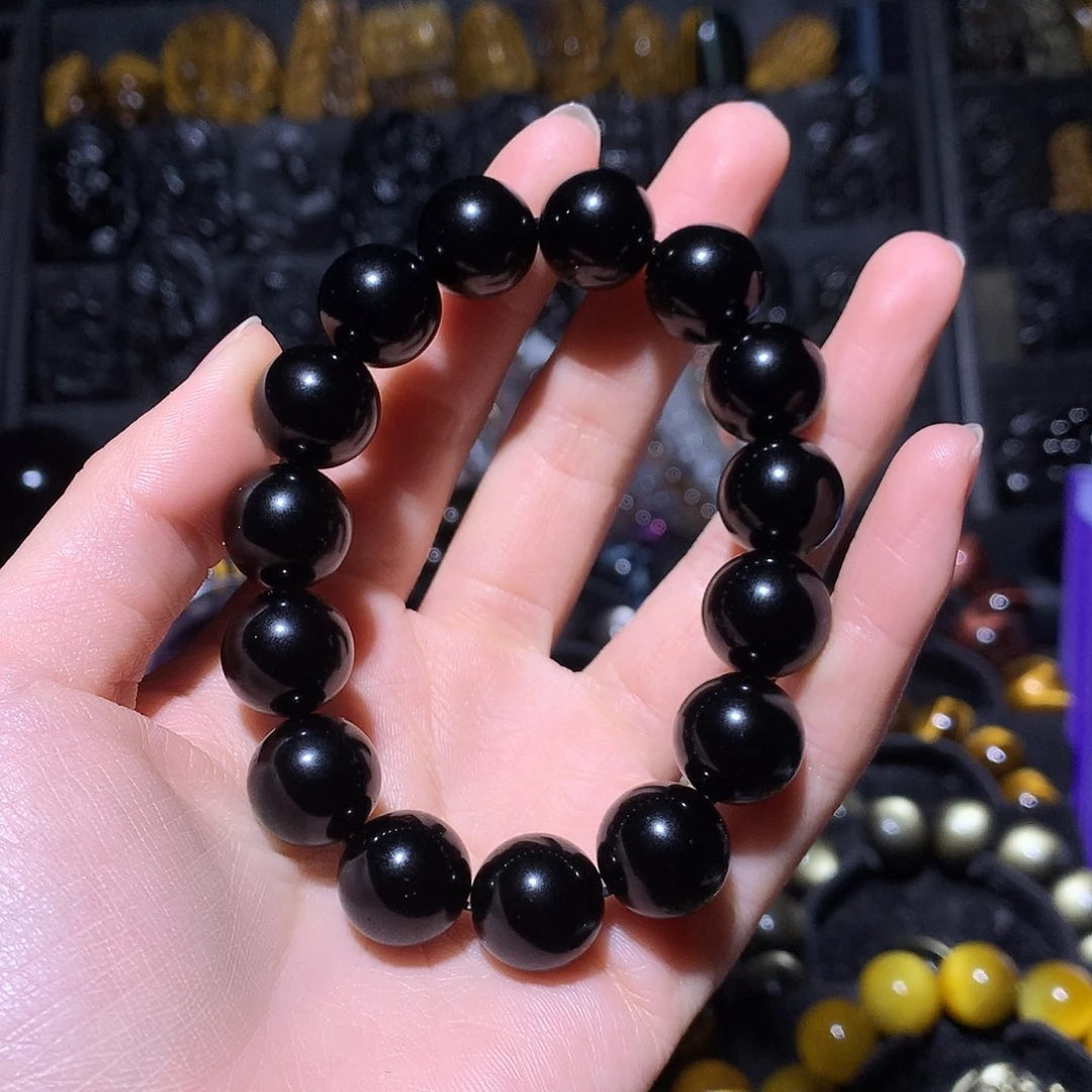 黑曜岩手链未镶嵌关*耀