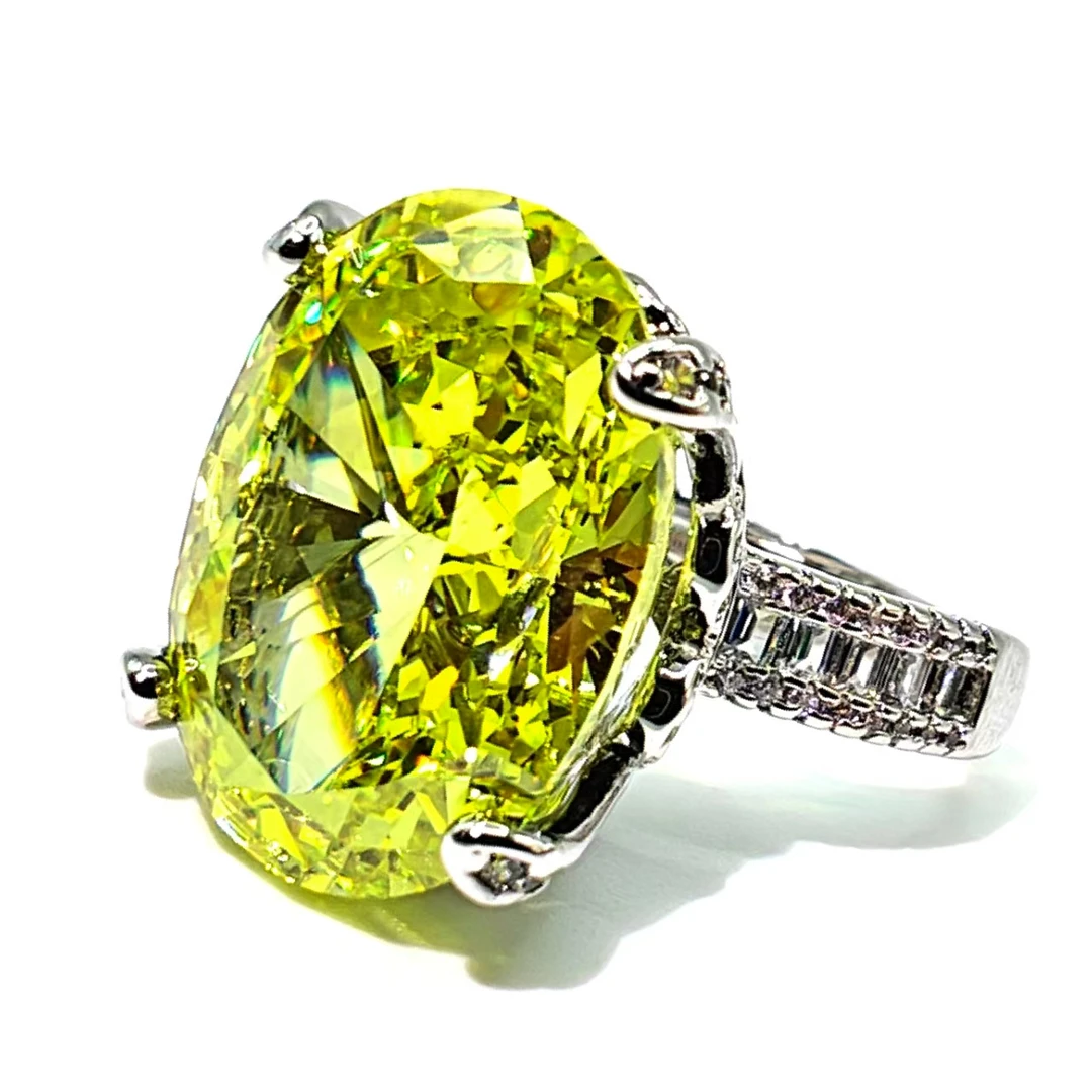 戒指【绿色】精致大气奢华款戒指-533