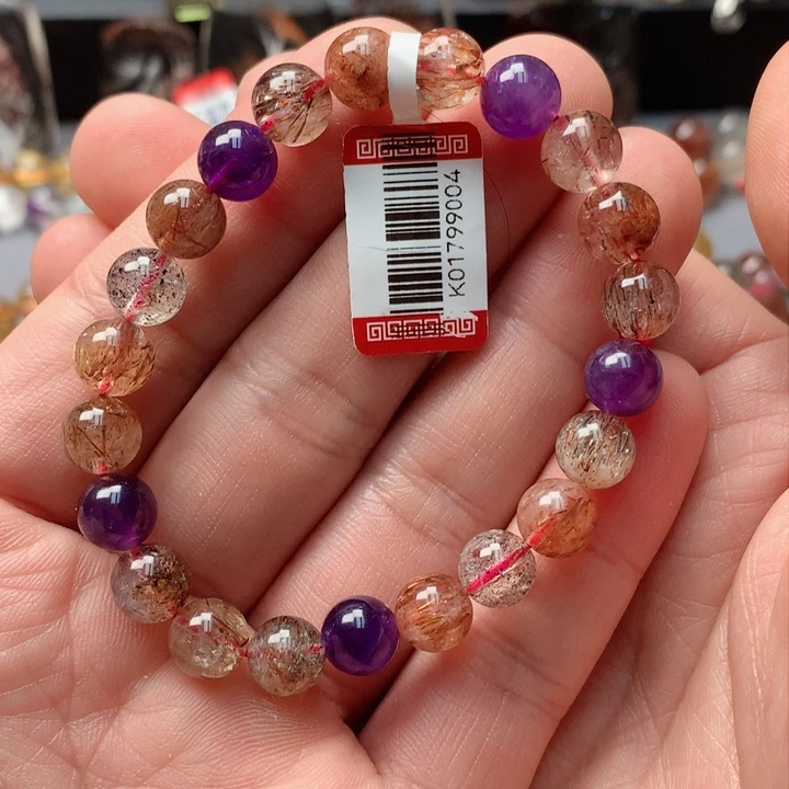 水晶手串未镶嵌天然