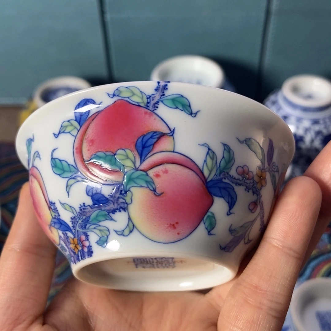 杯空山明月 五桃三蝠
