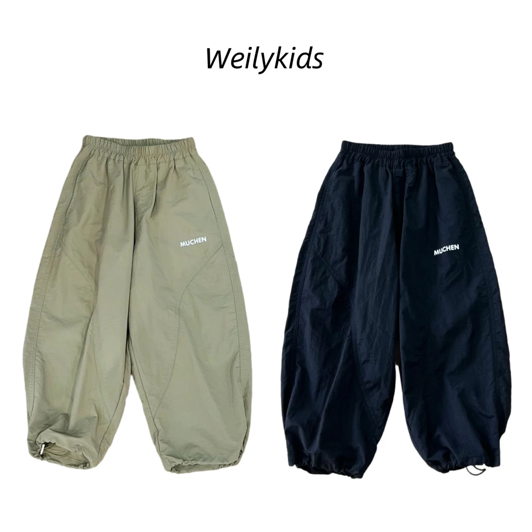 （速干）2025春夏新款中大童夏季宽松休闲裤MC003