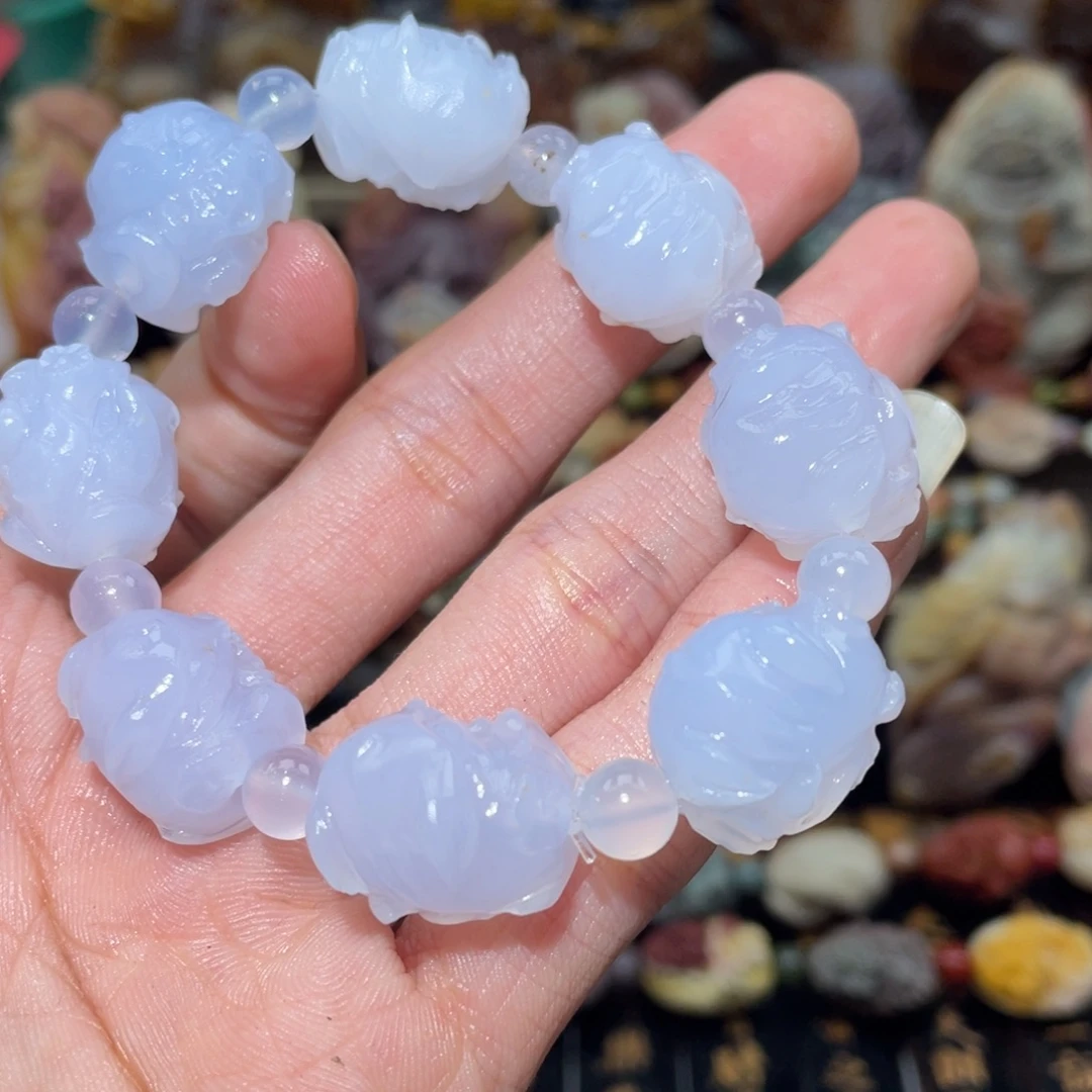 石英质玉未镶嵌手链