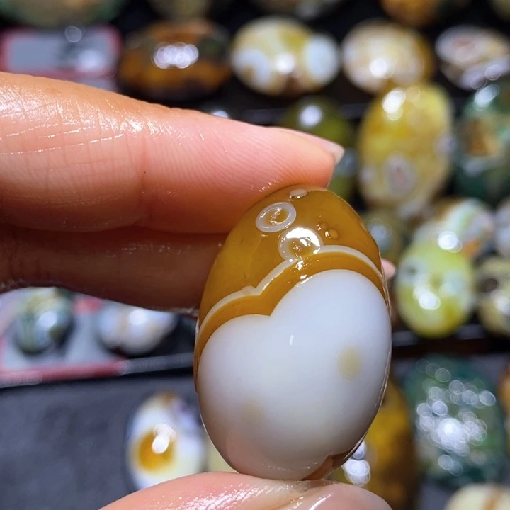 玛瑙/玉髓吊坠(不含链)未镶嵌