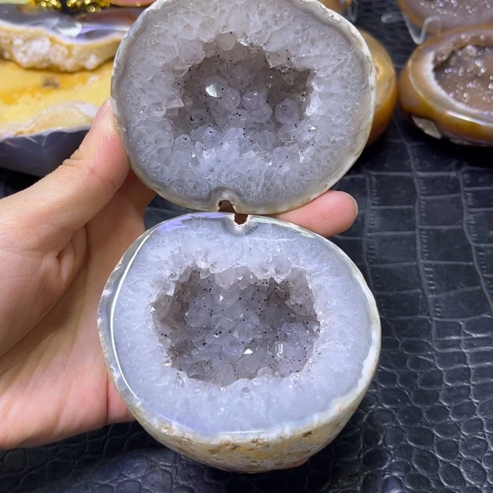 未镶嵌发饰水晶白晶盆