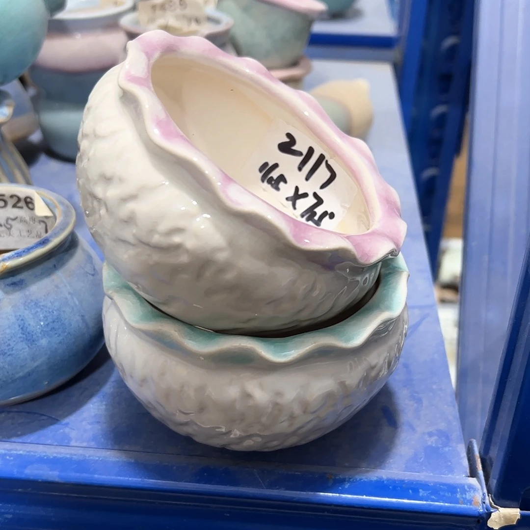 陶瓷多肉小花盆@@2117