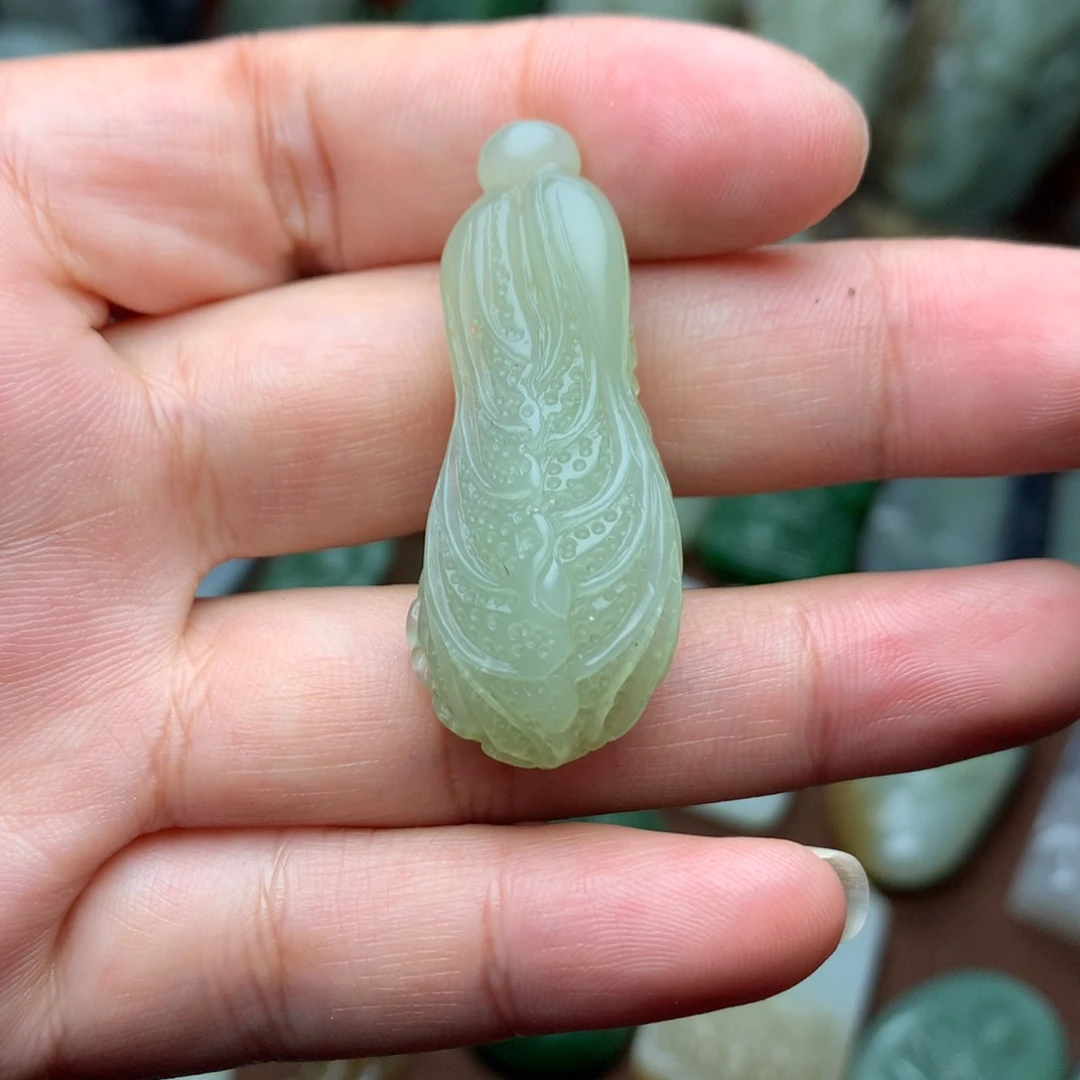 和田玉挂件未镶嵌